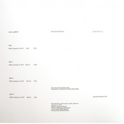 Keith Jarrett: The Köln Concert, ECM, 2x LP 180g. HQ-Vinyl, 0602527278889