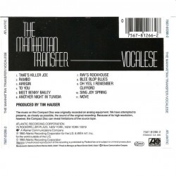 The Manhattan Transfer: Vocalese, Atlantic, CD, 07567812662
