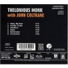 Thelonious Monk With John Coltrane, ZYX Music, CD, 090204651924