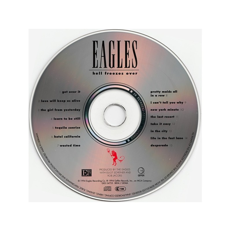 The Eagles - Hell Freezes Over - CD - JAMMIN Recordings