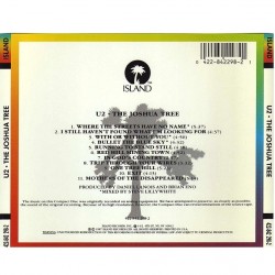 U2: The Joshua Tree, Island Records, CD, 042284229821