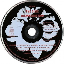 The Cure: Disintegration, Fiction Records, CD, 042283935327