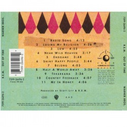 R.E.M.: Out Of Time, Warner Bros., CD, 075992649629