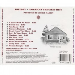 America: History - America's Greatest Hits, Warner Bros., CD, 07599273332
