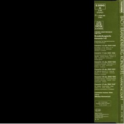 J. S. Bach: Brandenburgische Konzerte 1-6, Concentus Musicus Wien, Harnoncourt, 2x LP, Telefunken 6.35043DX