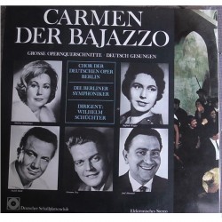 Bizet: Carmen - Leoncavallo: Der Bajazzo, Sieglinde Wagner, Hermann Prey, 2x LP, Deutscher Schallplattenclub J202