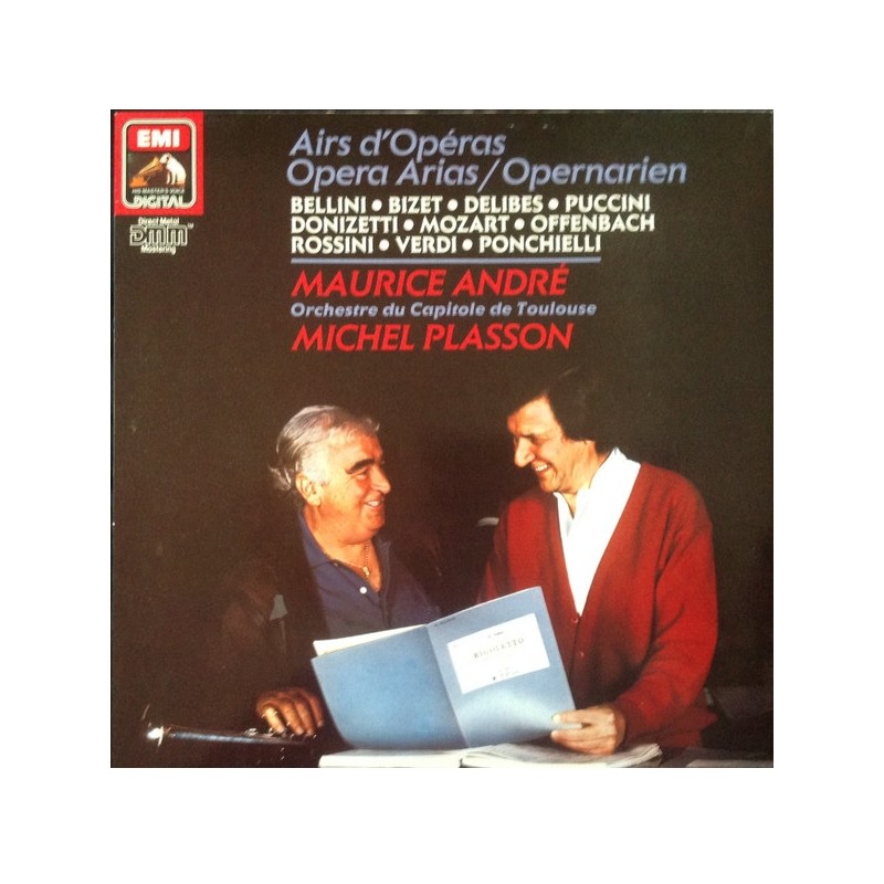 Bellini, Bizet, Puccini, Mozart, Rossini: Airs D'Operas, Orch. Du Capitole De Toulouse, André, Plasson, LP, EMI 630582