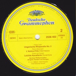 Berliner Philharmoniker Mit Herbert von Karajan: Silvesterkonzert, LP, DG 2536402