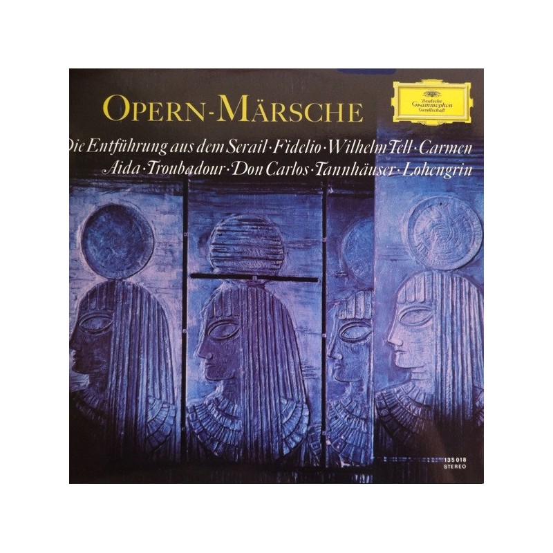 Mozart, Rossini, Beethoven, Bizet, Verdi, Wagner: Opern-Märsche, LP, DG 135018