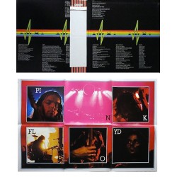 Pink Floyd: The Dark Side Of The Moon, LP gatefold + OBI + poster + postcards, EMI-Harvest EMS-80324