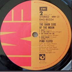 Pink Floyd: The Dark Side Of The Moon, LP gatefold + OBI + poster + postcards, EMI-Harvest EMS-80324