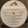 Schubert: Sonate en ré majeur, Opus 53 (D. 850), Artur Schnabel, LP mono, Pathé Marconi COLH-83