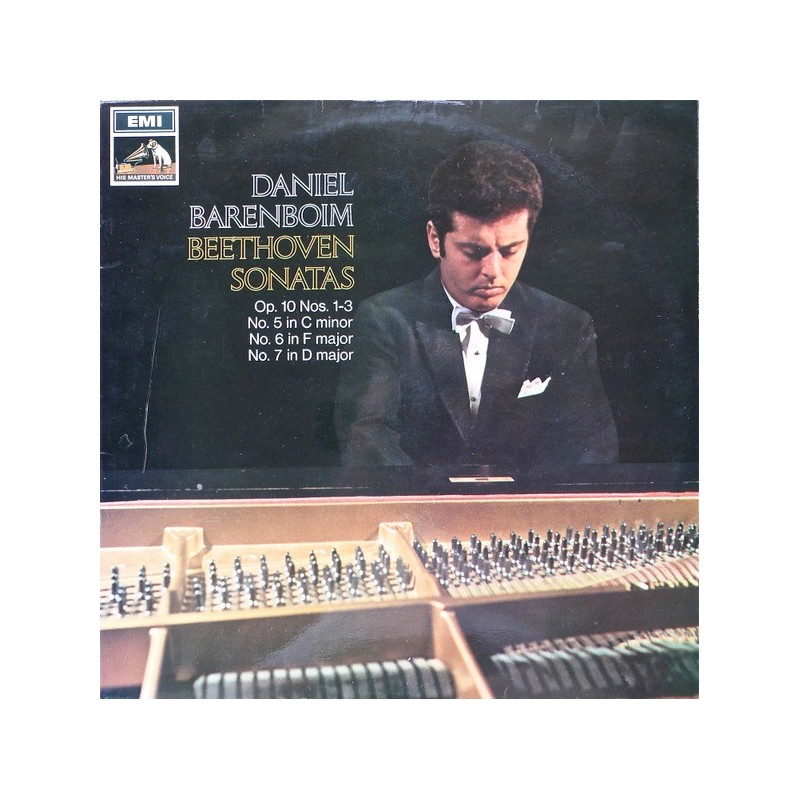 Beethoven: Sonatas No.5 In C Minor, Op.10 No.1 / No.6 In F Major, Op.10 No.2, Barenboim , LP, HMV-EMI