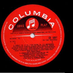 Beethoven: Hammerklavier Sonata Opus 106, Sonata In A-Flat Opus 110, Charles Rosen, LP, Columbia SAX-5257