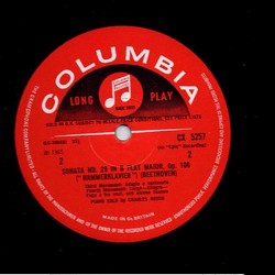 Beethoven: Hammerklavier Sonata Opus 106, Sonata In A-Flat Opus 110, Charles Rosen, LP, Columbia SAX-5257