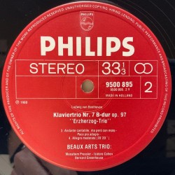 Beethoven: "Archduke", Beaux Arts Trio, LP, Philips 9500-895