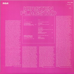 Wagner: Immolation Scene and Arias by Wagner, Beethoven, Weber, Kirsten Flagstad, Ormandy, LP, RCA PVM1-9068