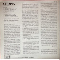Chopin: Unknown Chopin, Angela Lear, LP, Pearl SHE-544