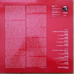 Beethoven: Rondò - Mozart: Rondò, Paolo Bordoni, LP, EMI 3C-065-18519