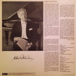 Arthur Rubinstein: Concerto Di Musiche Francesi, LP, RCA LSC-2751