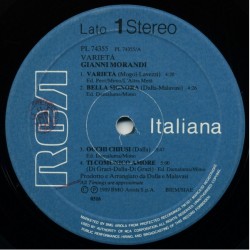 Gianni Morandi: Varietà, LP, RCA 0035627435515