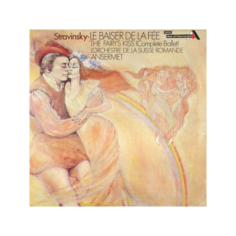 Stravinsky: Le Baiser De La Fée / The Fairy's Kiss, L'Orchestre De La Suisse Romande, Ansermet, LP, Ace of Diamond SDD-244