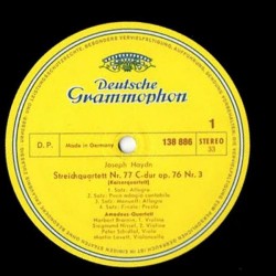 Haydn / Mozart: Kaiserquartett (Emperor) / Jagdquartett (Hunting)* - Amadeus-Quartett, LP, Deutsche Grammophon 138-886
