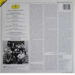 Gioacchino Rossini, Sonaten Für Streicher, Camerata Bern, LP, Deutsche Grammophon 413-310-1