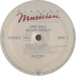 Eric Gale: Island Breeze, LP, Elektra Musician 96-0198-1