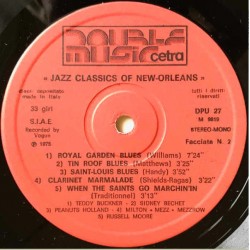 Various: Jazz Classics Of New Orleans, 2x LP, Cetra DPU-27