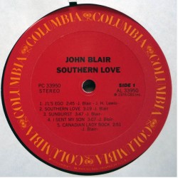 John Blair: Southern Love, LP, Columbia PC-33950
