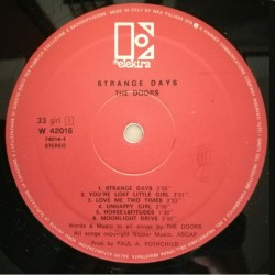 The Doors: Strange Days, LP, WEA W-42016