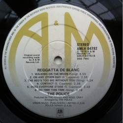The Police: Reggatta De Blanc, LP, A&M Records AMLH-64792