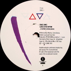 Grace Jones: Slave To The Rhythm, LP, ZTT GRACE-1
