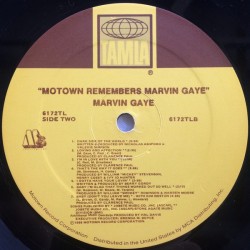 Marvin Gaye: Motown Remembers Marvin Gaye, LP, Motown 6172TLA