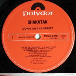 Shakatak: Down On The Street, LP, Polydor POLD-5148