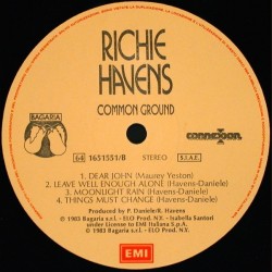 Richie Havens: Common Ground, LP, EMI Italia 64-1651551