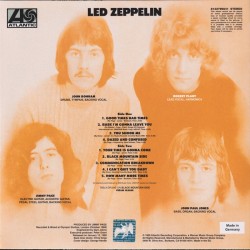 Led Zeppelin – Led Zeppelin, LP 180g., Atlantic 081227966416