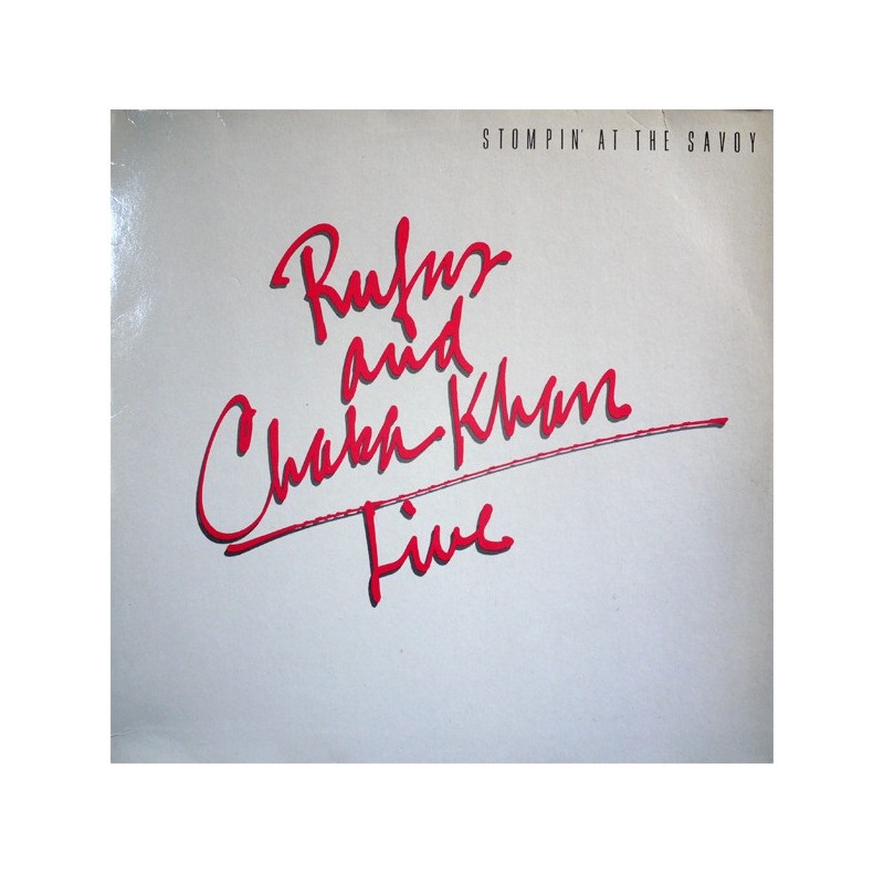 Rufus And Chaka Khan* – Stompin' At The Savoy, 2x LP, Warner Bros. 92-3679-1