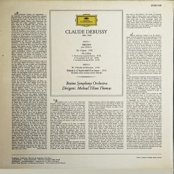 Debussy: Images - Prélude À "L'Après-midi D'un Faune", Boston Symphony Orch., Tilson Thomas, LP, Deutsche Grammophon 2530-145