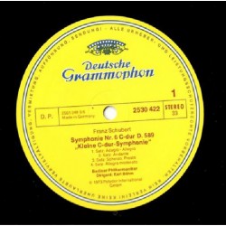 Schubert: Symphonie Nr. 6 / Musik Zu "Rosamunde", Berliner Philharmoniker, Böhm, LP, Deutsche Grammophon 2530-422