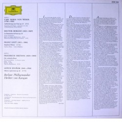 Weber/Berlioz/Liszt/Smetana/Dvořák: Invitation To The Dance, Herbert von Karajan, Berliner Philharmoniker, LP, DG 2530-244
