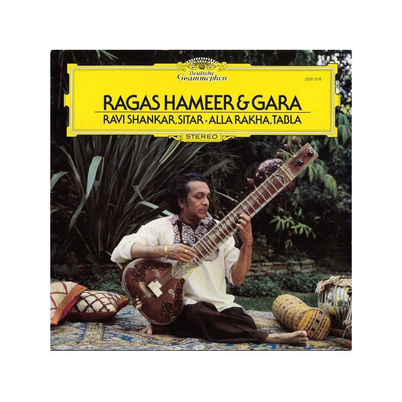 Ravi Shankar – Ragas Hameer & Gara, LP, Deutsche Grammophon 2531-216