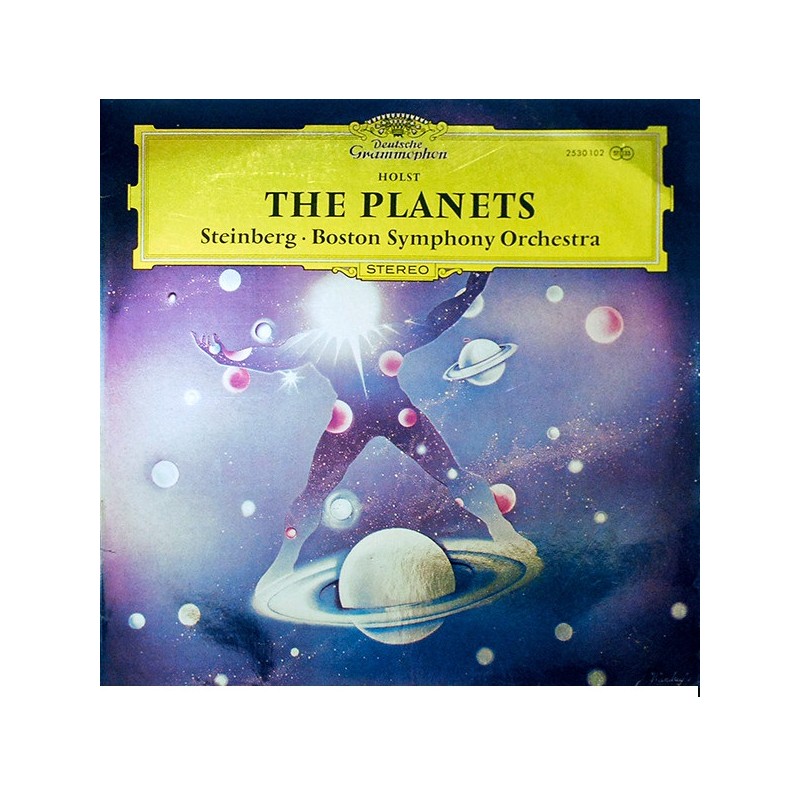 Gustav Holst: The Planets, Boston Symphony Orchestra, William Steinberg, LP, Deutsche Grammophon 2530-102
