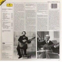 Francisco Tárrega: Recuerdos De La Alhambra, Lagrima, Danza Mora, Adelita, Pavana, Jota, Narciso Yepes, LP, DG 410-655-1