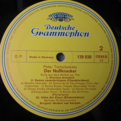 Tchaikovsky: Nutcracker Suite, Serenade For Strings, Karajan, Berlin Philharmonic, LP, Deutsche Grammophon 139-030-SLPM