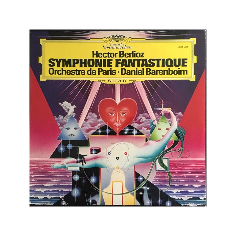 Hector Berlioz: Symphonie Fantastique, Orchestre De Paris, Daniel Barenboim, LP, Deutsche Grammophon 2531-092