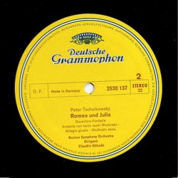 Scriabin/Tchaikovsky: Poem Of Ecstasy/Romeo And Juliet, Abbado, Boston Symphony Orch., LP, Deutsche Grammophon 2530-137