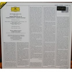 Richard Strauss: Sinfonia Domestica, Wiener Philharmoniker, Lorin Maazel, LP, Deutsche Grammophon 028941346018