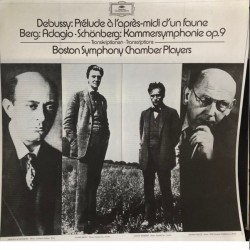 Debussy/Berg/Schönberg: Prélude À L'après-midi D'un Faune/Adagio/Kammersymphonie Op. 9, LP, DG 2531-213